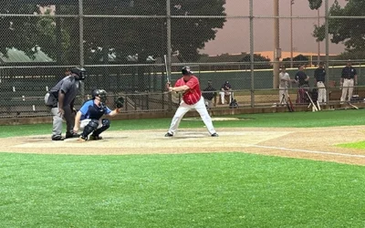 Kevin Fought Leads Redbirds (40+) Past Killer Bees