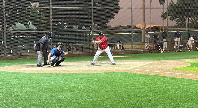 Kevin Fought Leads Redbirds (40+) Past Killer Bees